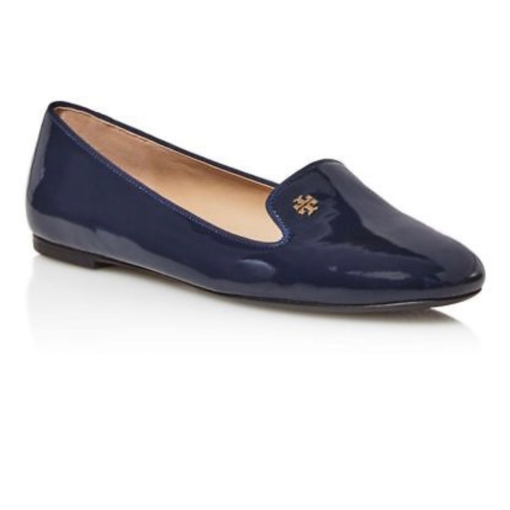 Tory Burch Samantha Loafer blue patent leather 7 - Picture 2 of 8